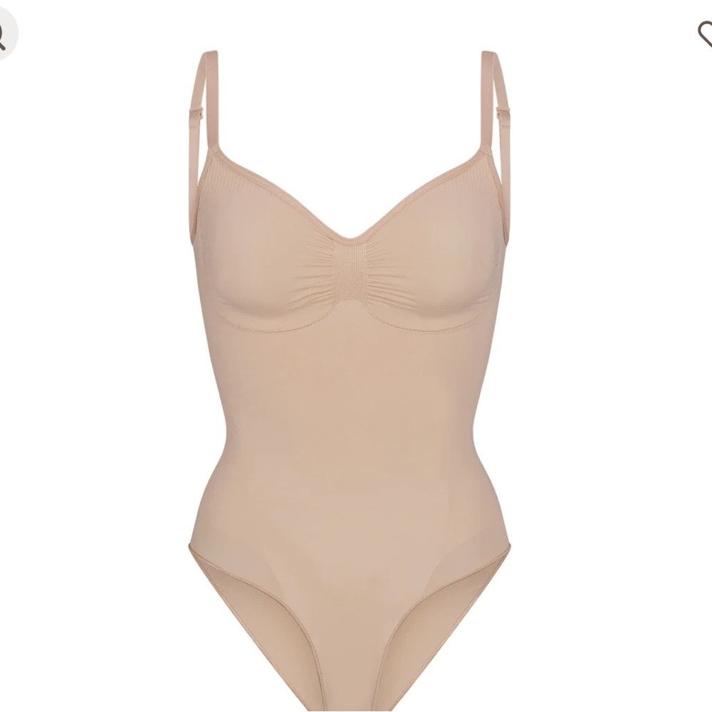 skims new version seamless sculpt brief bodysuit